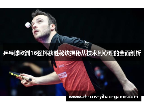 乒乓球欧洲16强杯获胜秘诀揭秘从技术到心理的全面剖析